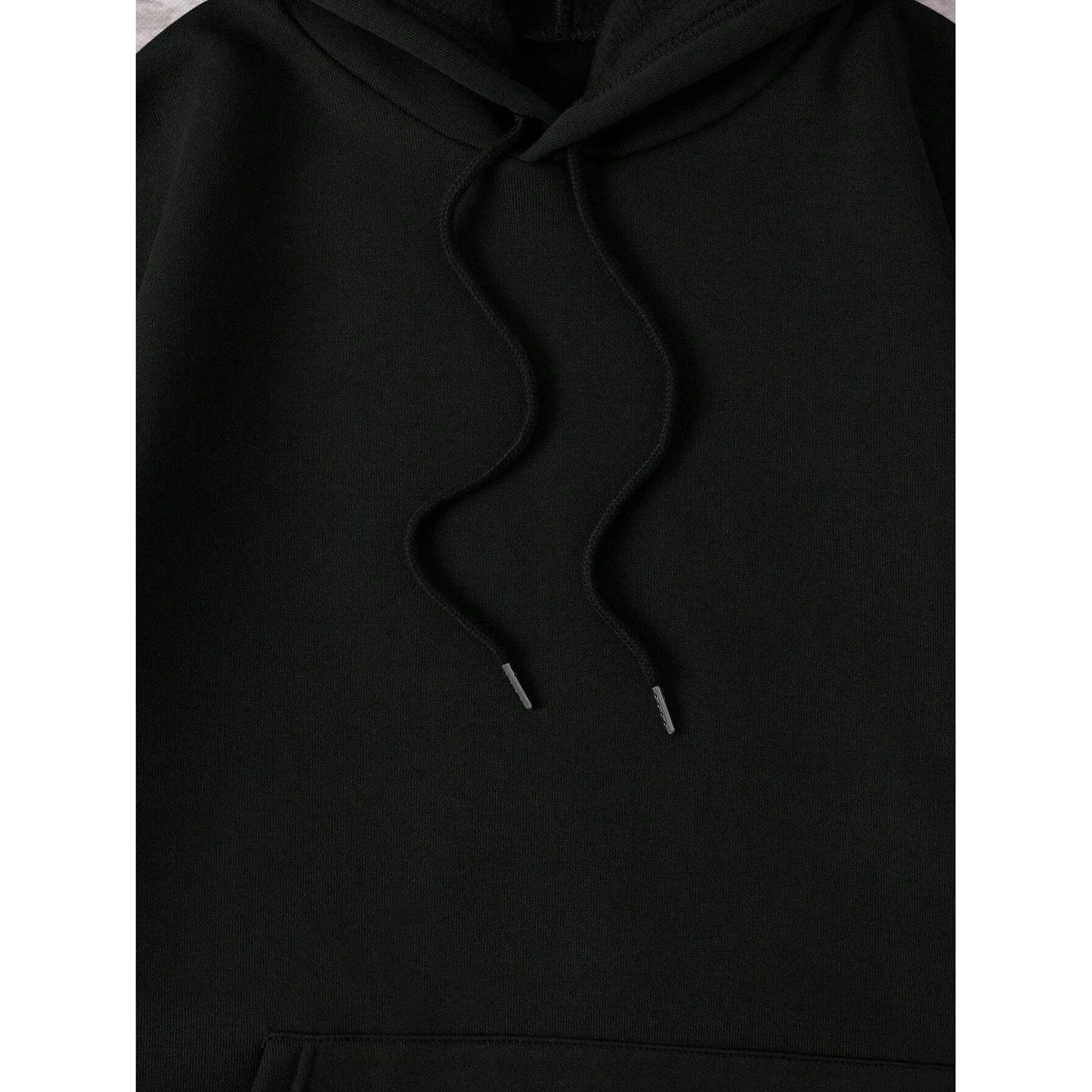 Black Men's Hooded Sweatshirt