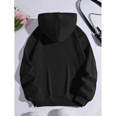 Black Men's Hooded Sweatshirt