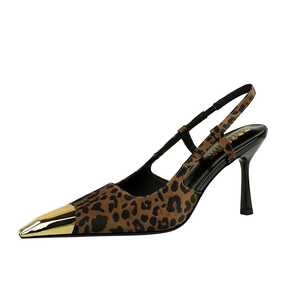 Women's Leopard Heels