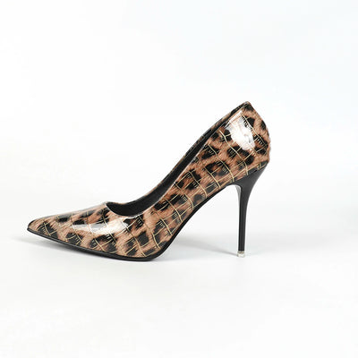Leopard heels
