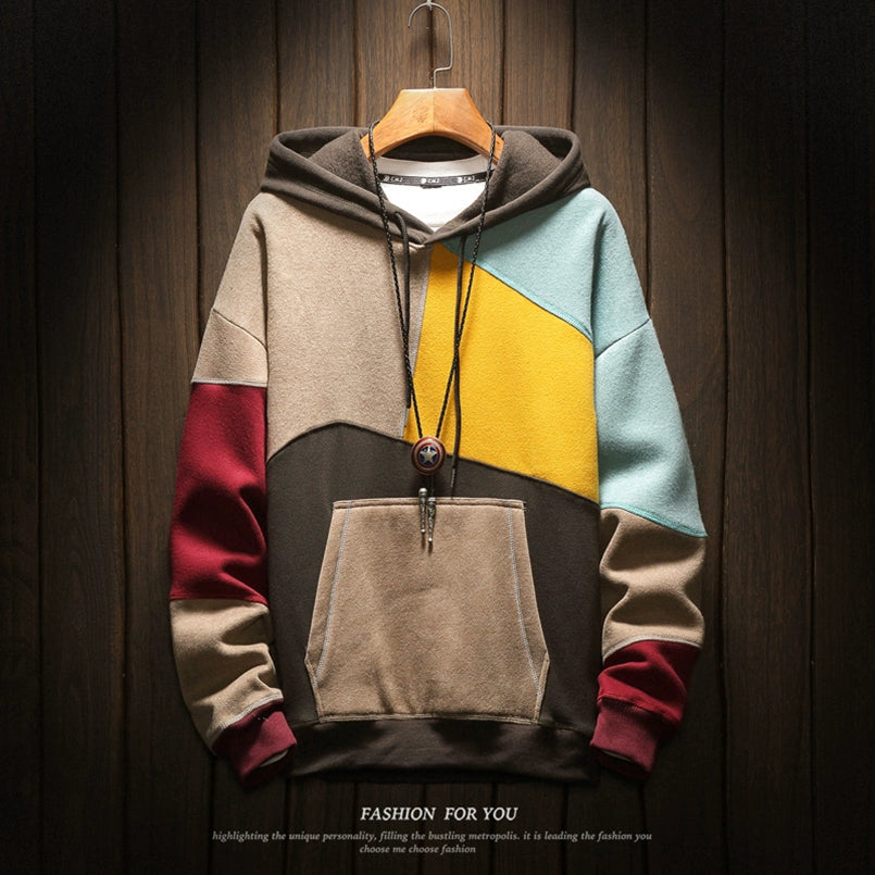 men's hooded sweatshirt