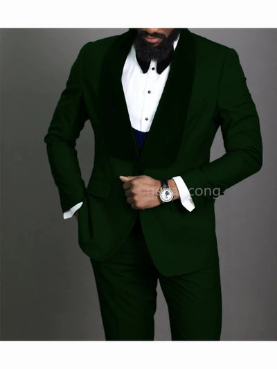 Tuxedo with Velvet Lapel