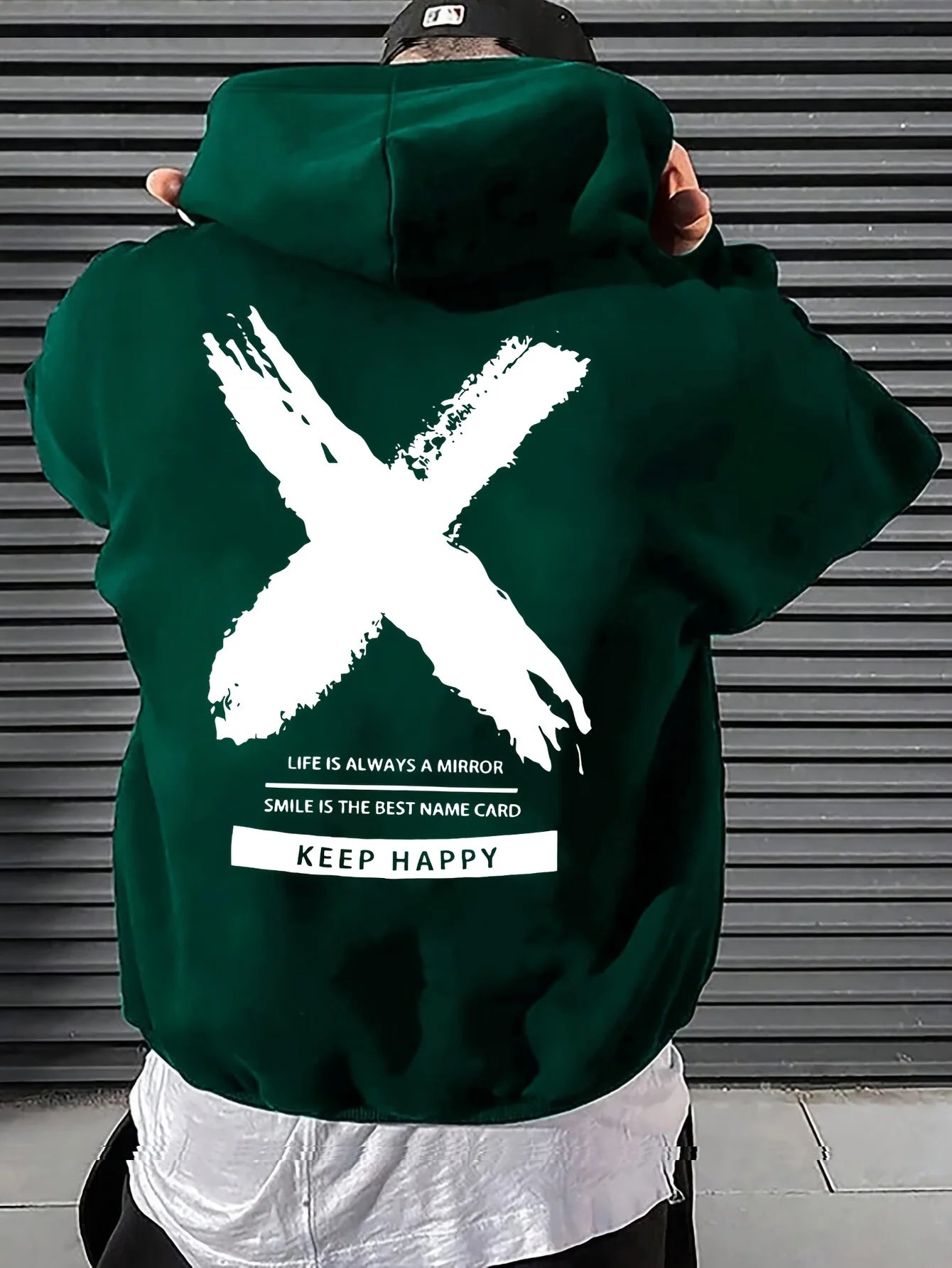 loose men's sweatshirt