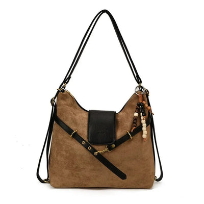 suede shoulder bag
