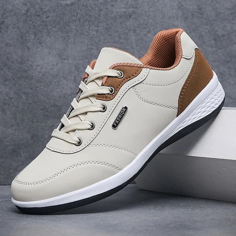 Men's Casual Leather Sneakers