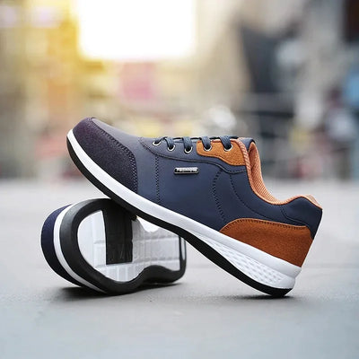 Men's Casual Leather Sneakers