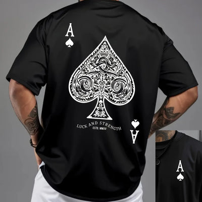 Men's cotton casual T-shirt