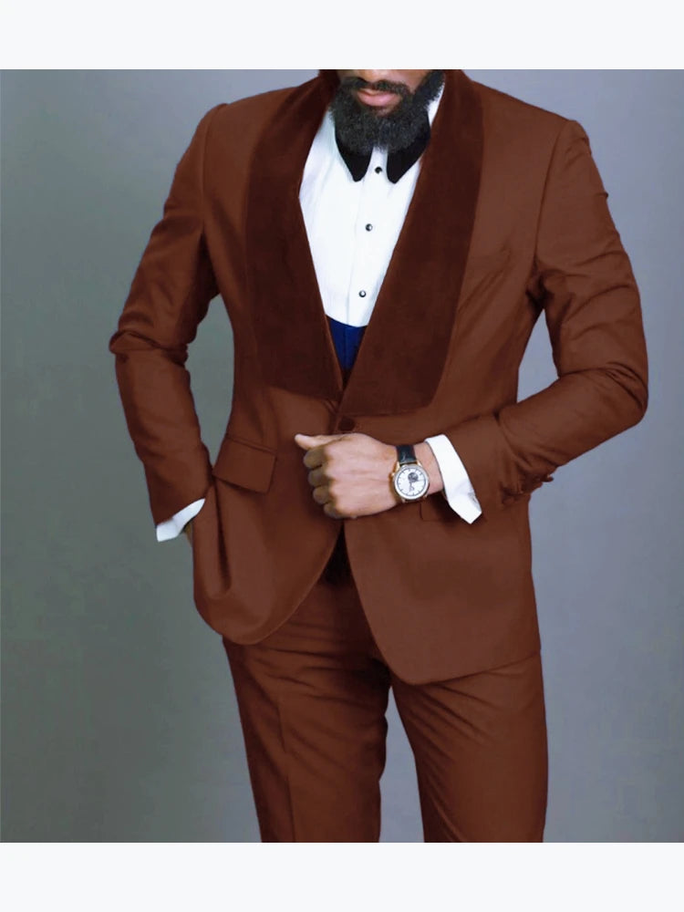 Tuxedo with Velvet Lapel