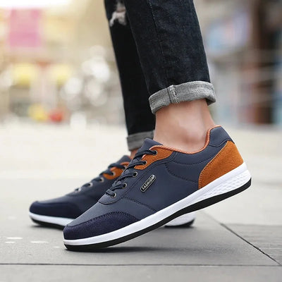 Men's Casual Leather Sneakers