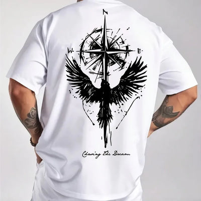 Men's summer printed T-shirt